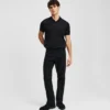 ZIP-DETAIL TAPERED JEANS ZIP-DETAIL TAPERED JEANS