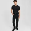 ZIP-DETAIL TAPERED JEANS ZIP-DETAIL TAPERED JEANS